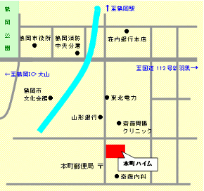 庄交本町ハイム　略図